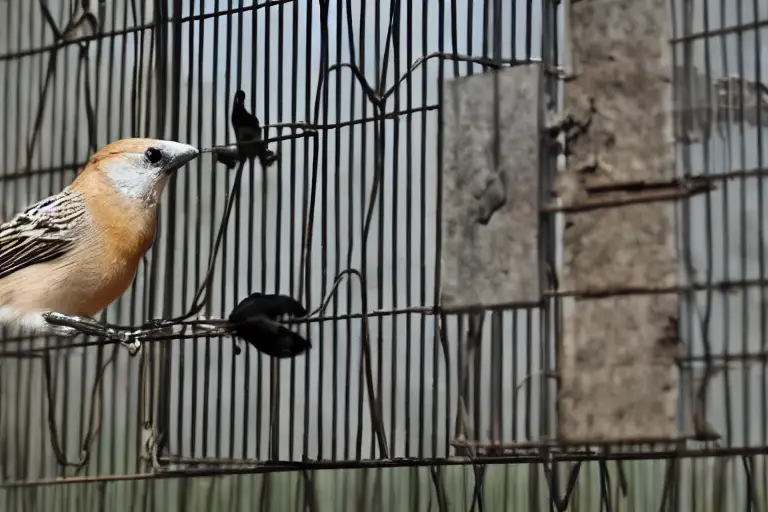 do birds like being in a cage