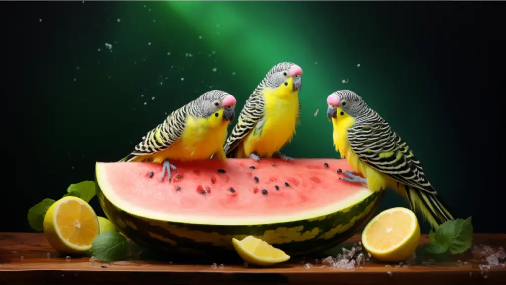 Can budgies eat melon