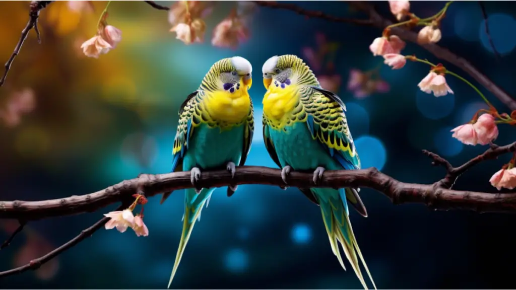 Budgie Affection, Expressions Of Love And Playful Bonds